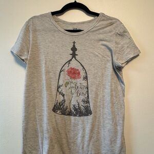 Beauty and the Beast Gray T-Shirt